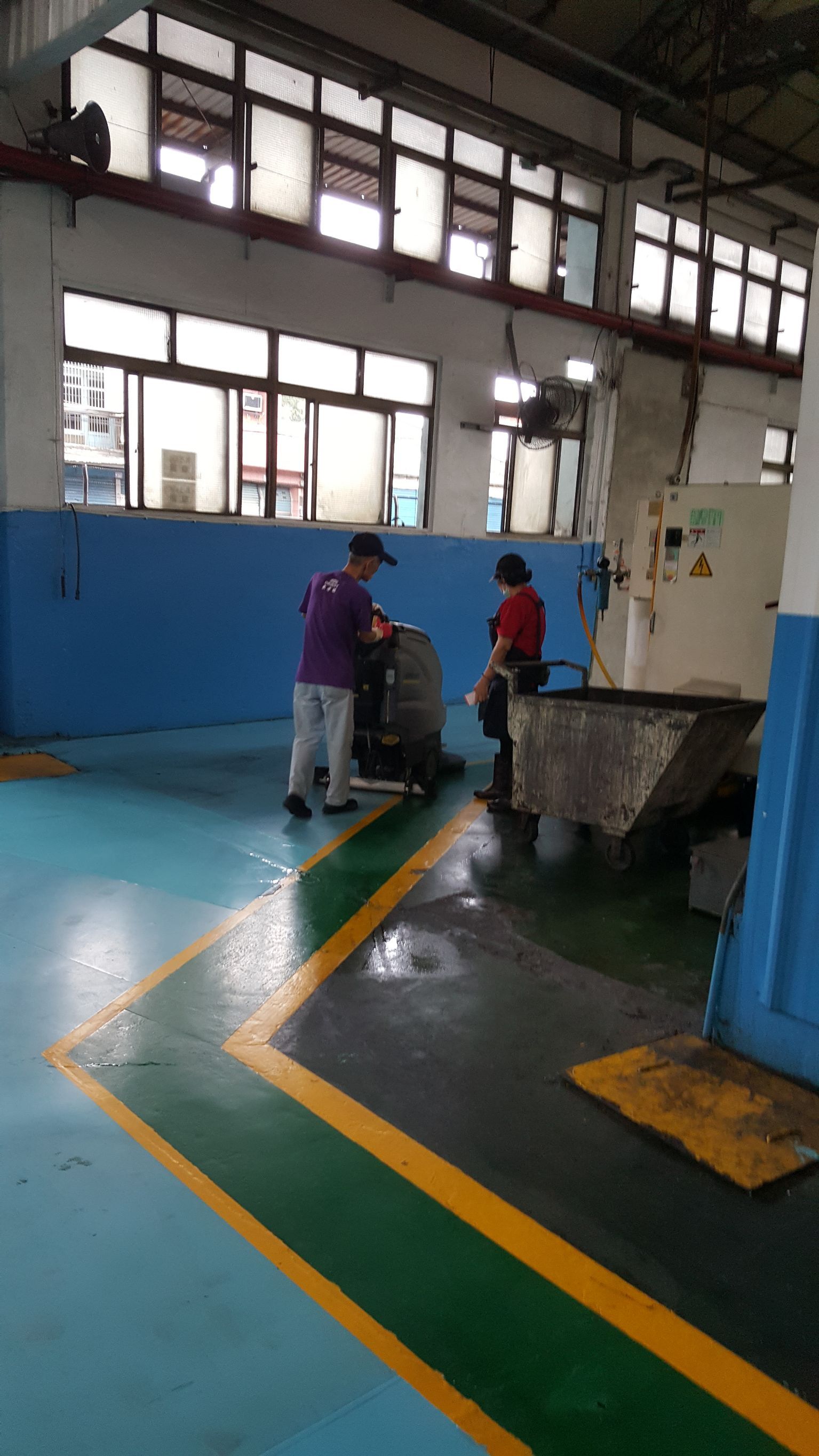 工廠地板清洗保養